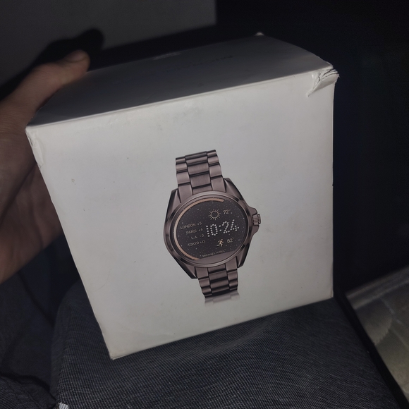 Michael Kors Mkt5007 Access Touchscreen Sable Tone Bradshaw Smartwatch - Picture 1 of 7